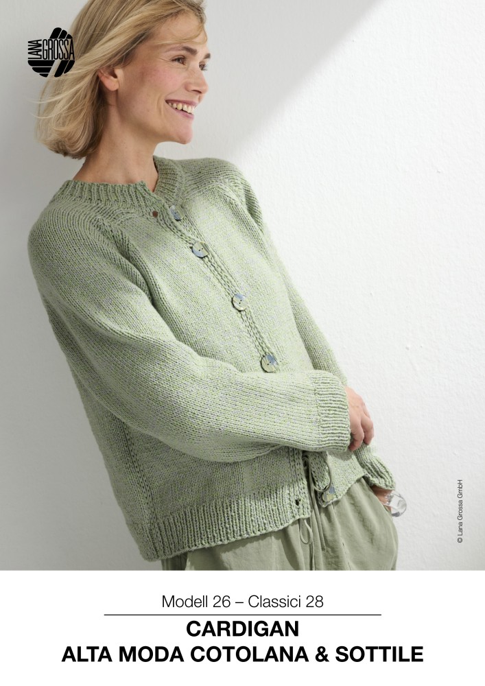 Cardigan Modell 26 – Classici 28