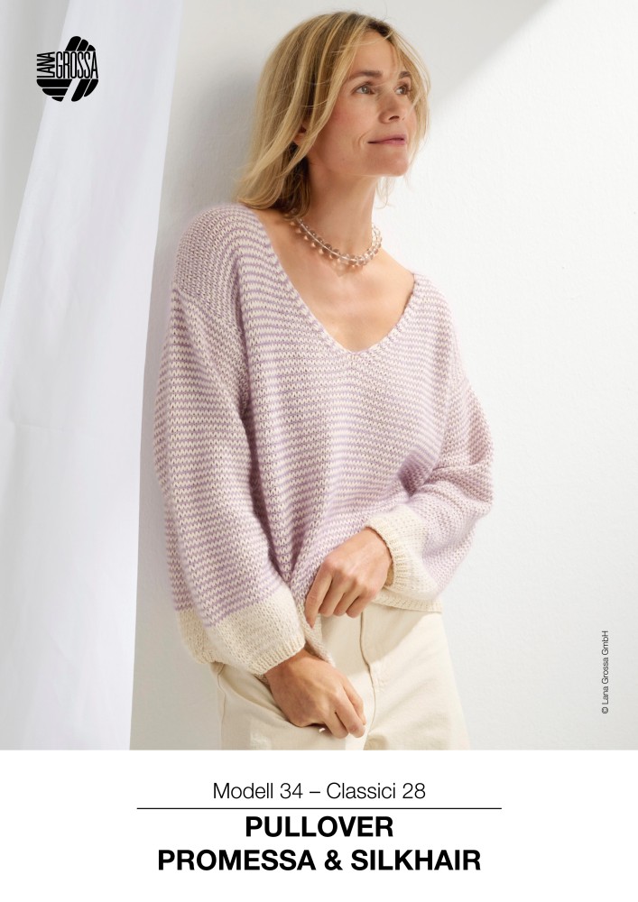 Pullover Classici 28 aus Promessa & Silkhair