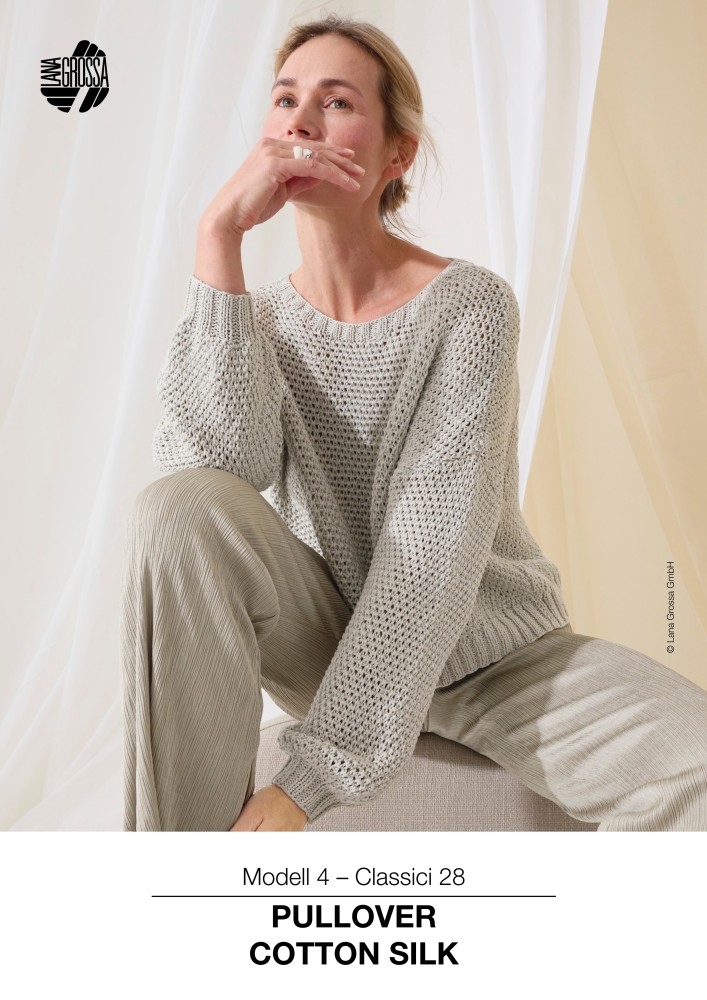 Pullover Cotton Silk