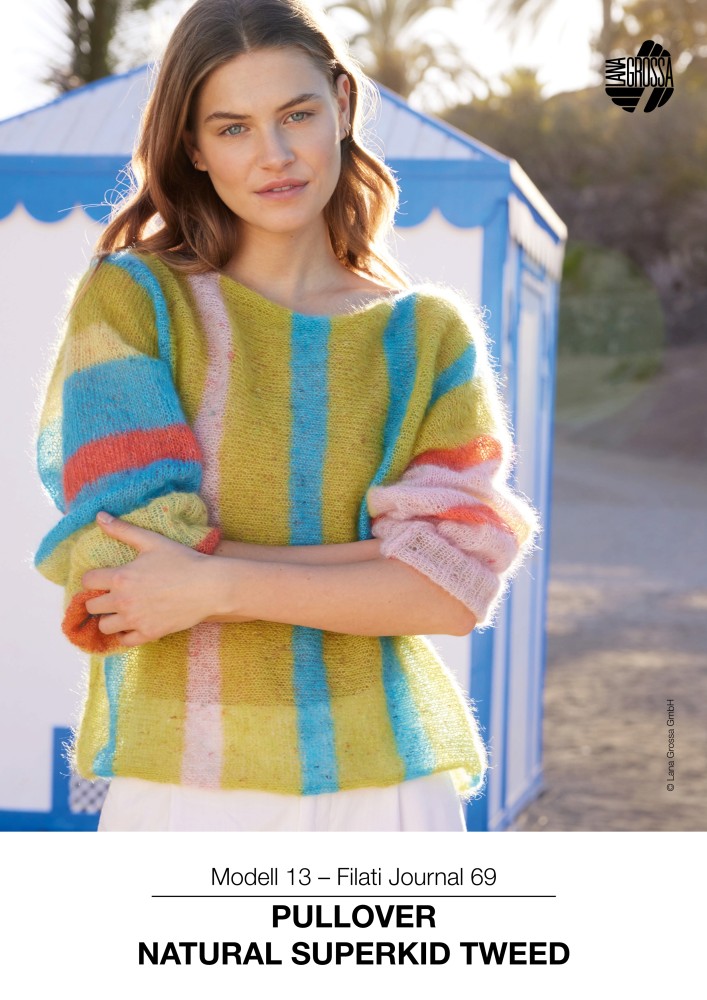 Pullover Natural Superkid Tweed