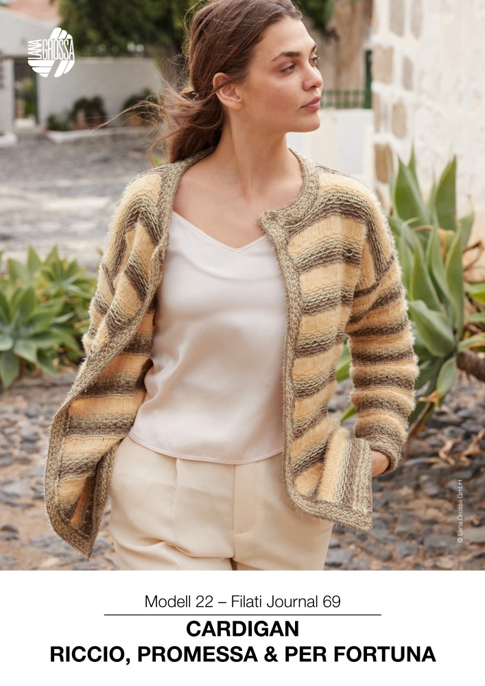 Cardigan Riccio, Promessa & Per Fortuna