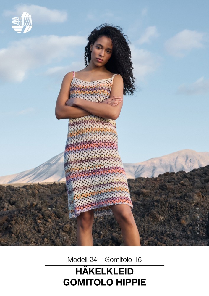 Häkelkleid Gomitolo Hippie