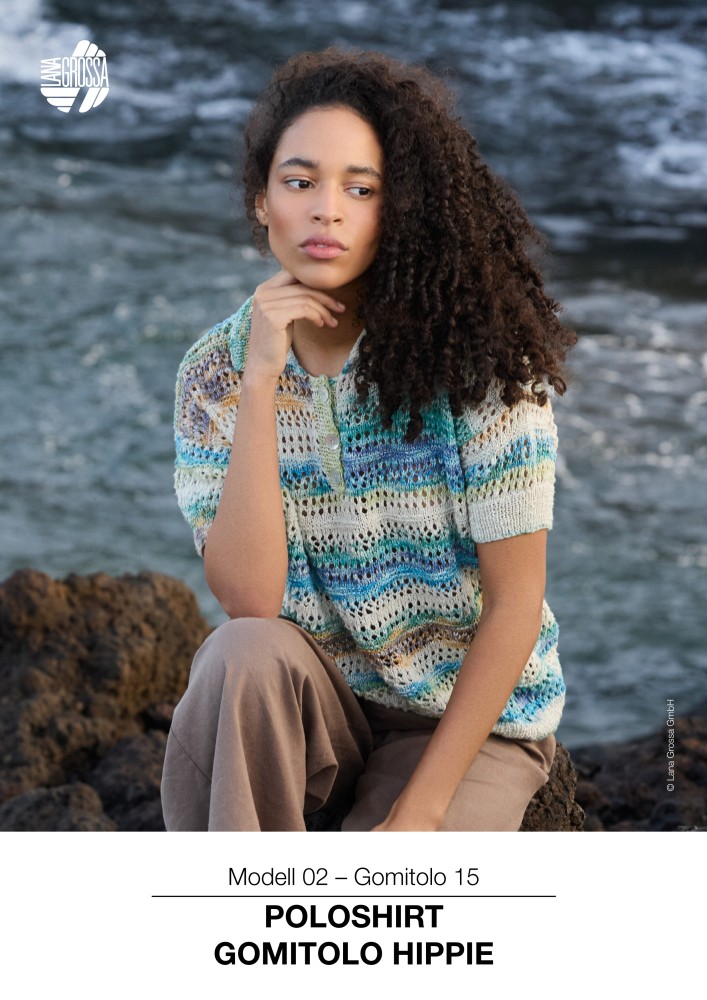 Poloshirt Gomitolo Hippie