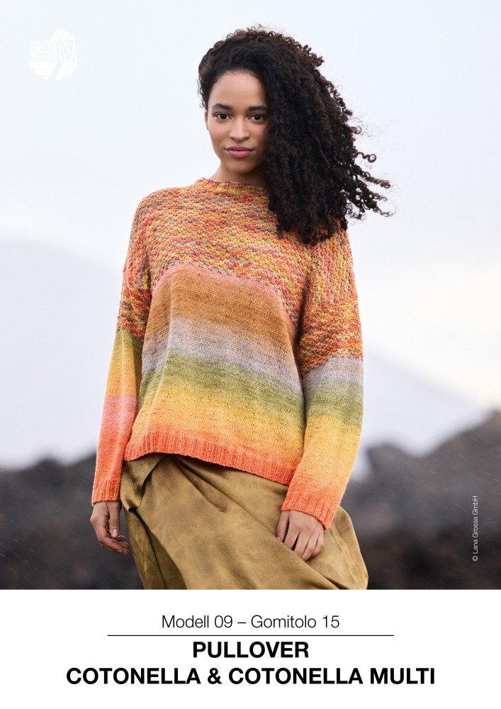 Pullover Gomitolo 15 mit Cotonella & Cotonella Multi