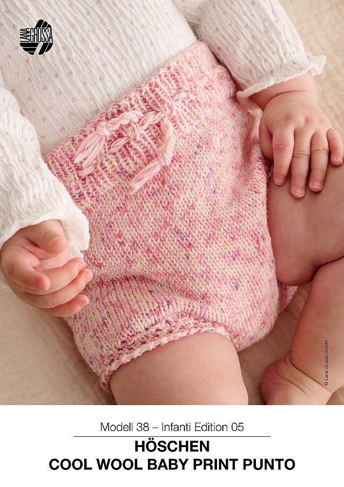 Höschen Cool Wool Baby Print Punto