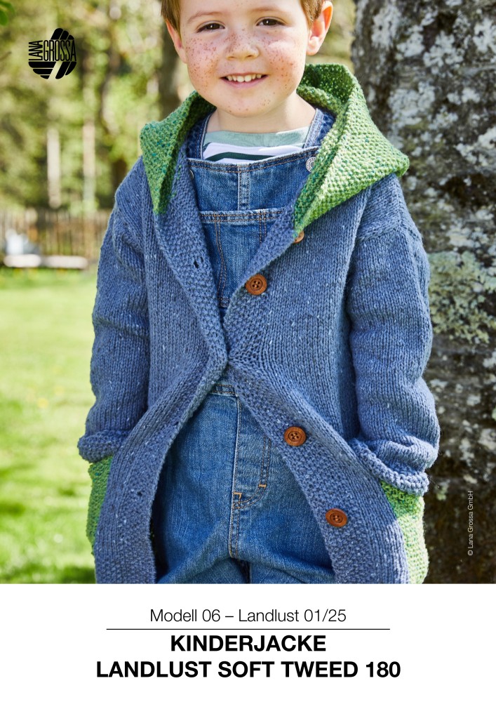 Kinderjacke Landlust Soft Tweed 180