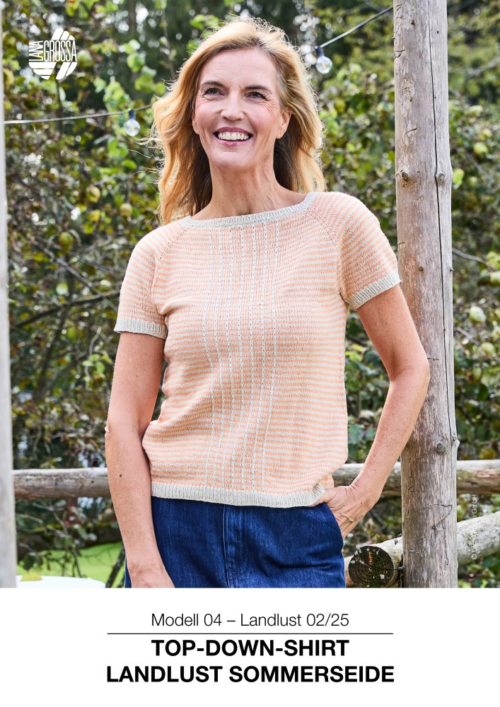 Top-Down Shirt Landlust Sommerseide