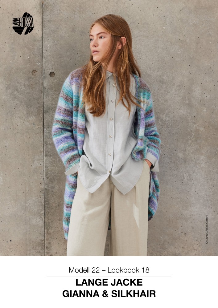 Lange Jacke Gianna & Silkhair