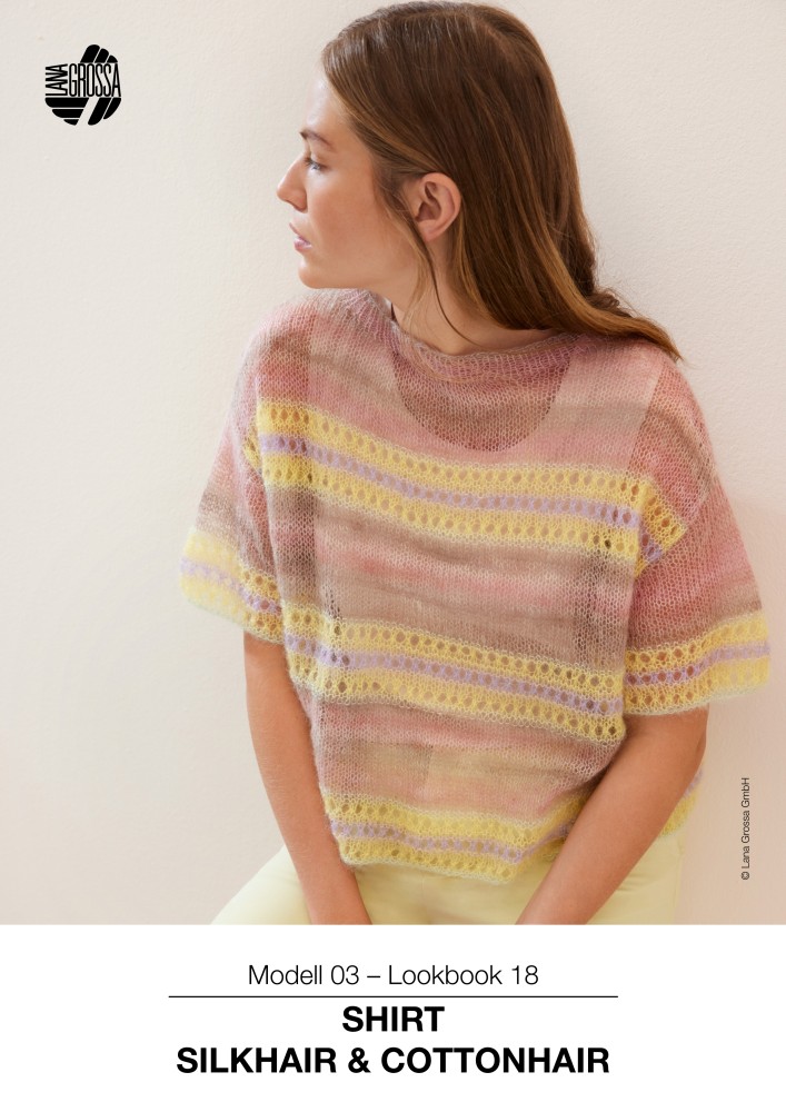 Shirt aus Silkhair & Cottonhair