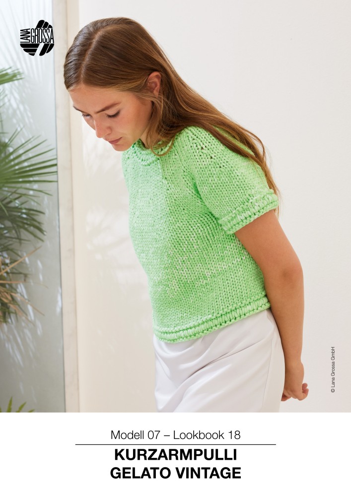 Kurzarm-Pulli Gelato Vintage