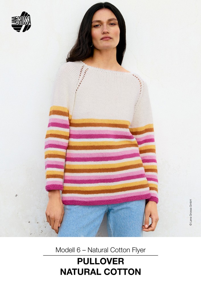 Natural Cotton Flyer Pullover