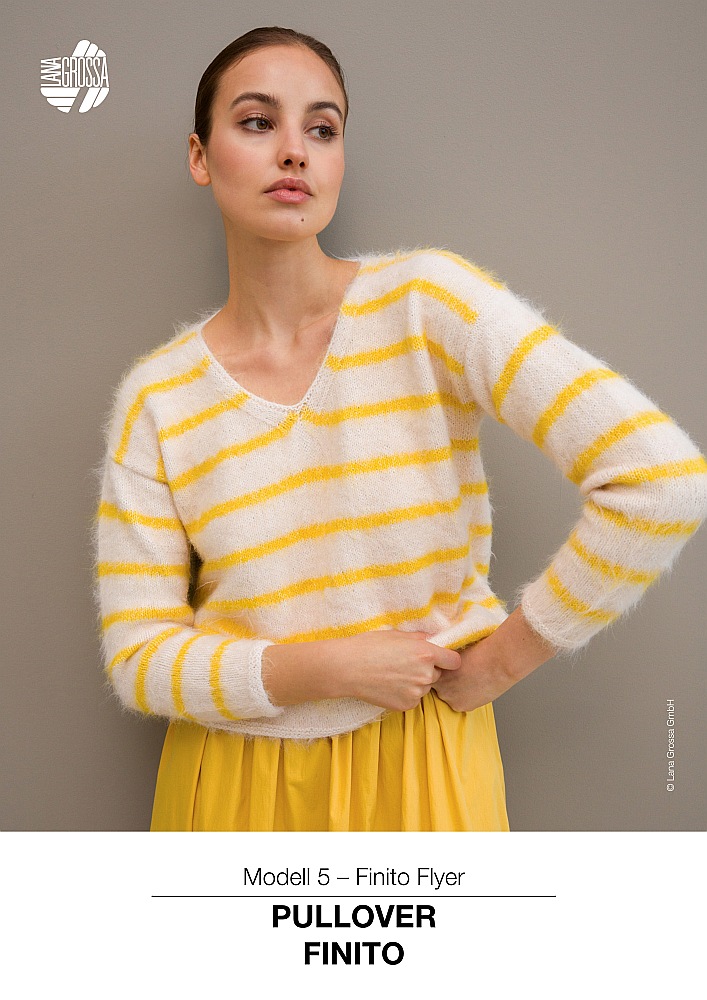 Finito Flyer Pullover mit Streifenmuster
