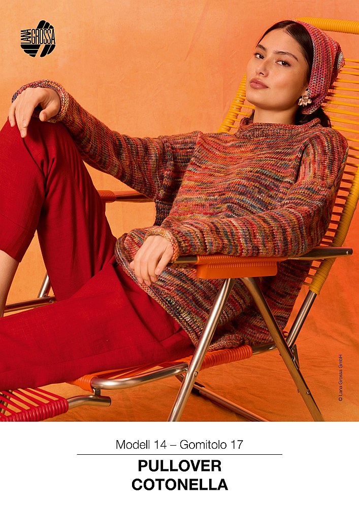 Pullover Cotonella Modell 14 – Gomitolo 17