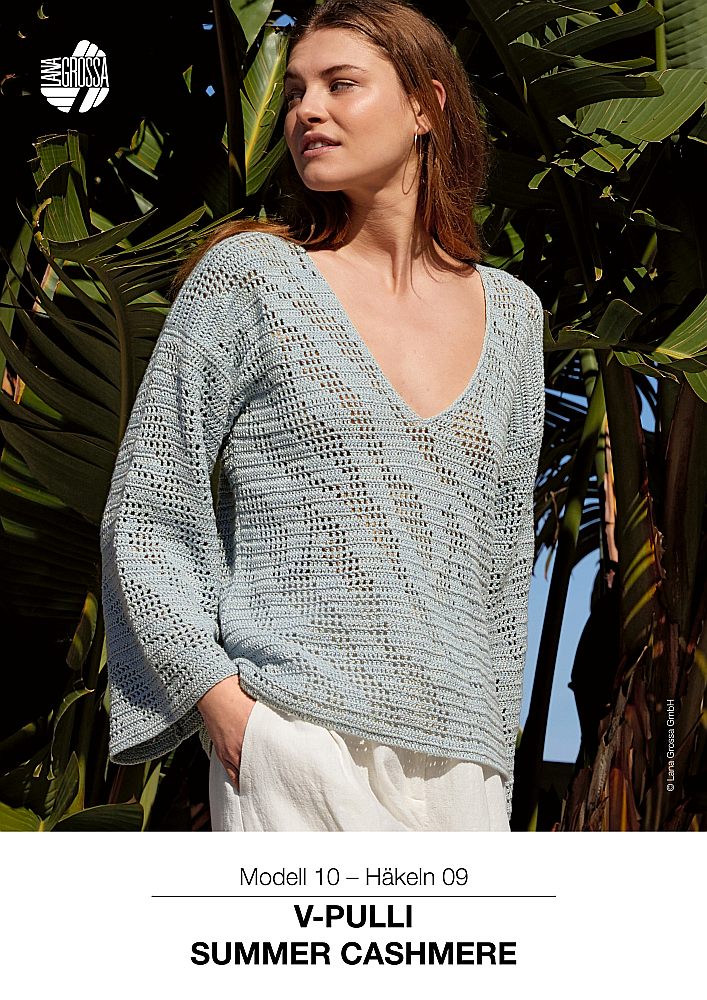V-Pulli Summer Cashmere