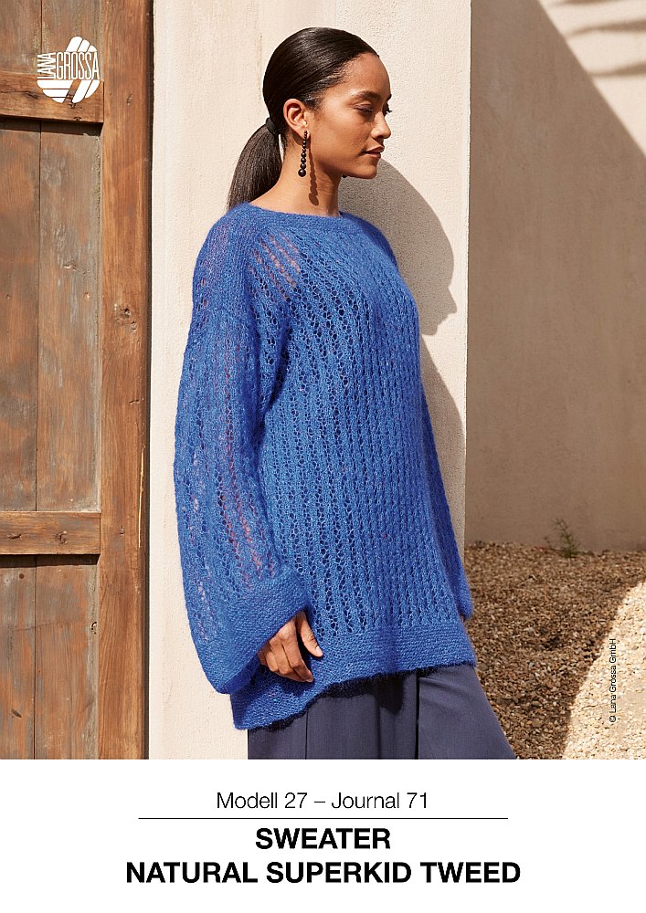 Sweater Natural Superkid Tweed