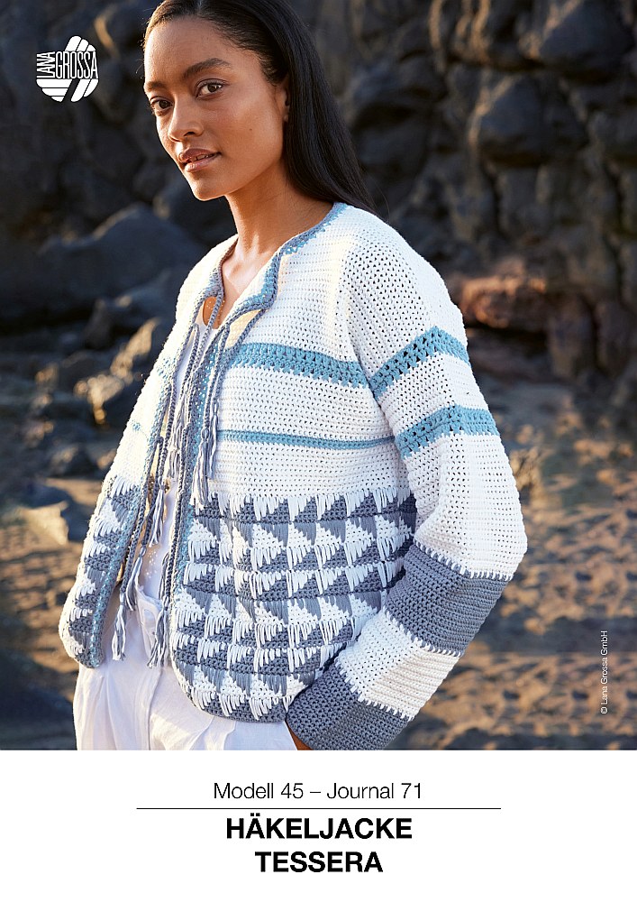 Häkeljacke Tessera