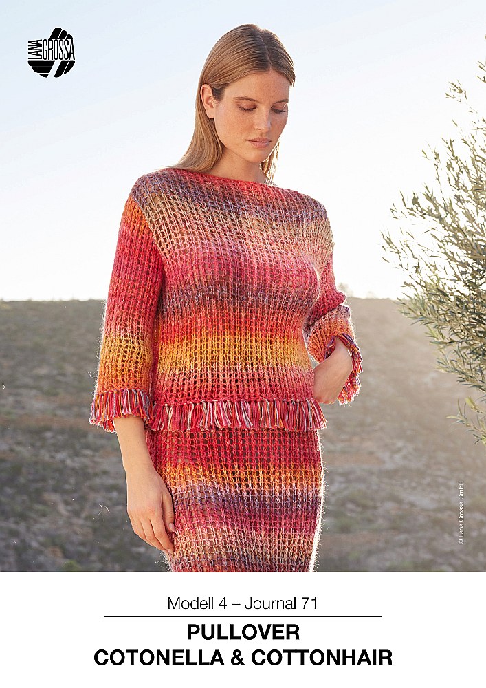 Pullover Modell 4 – Journal 71 Cotonella & Cottonhair