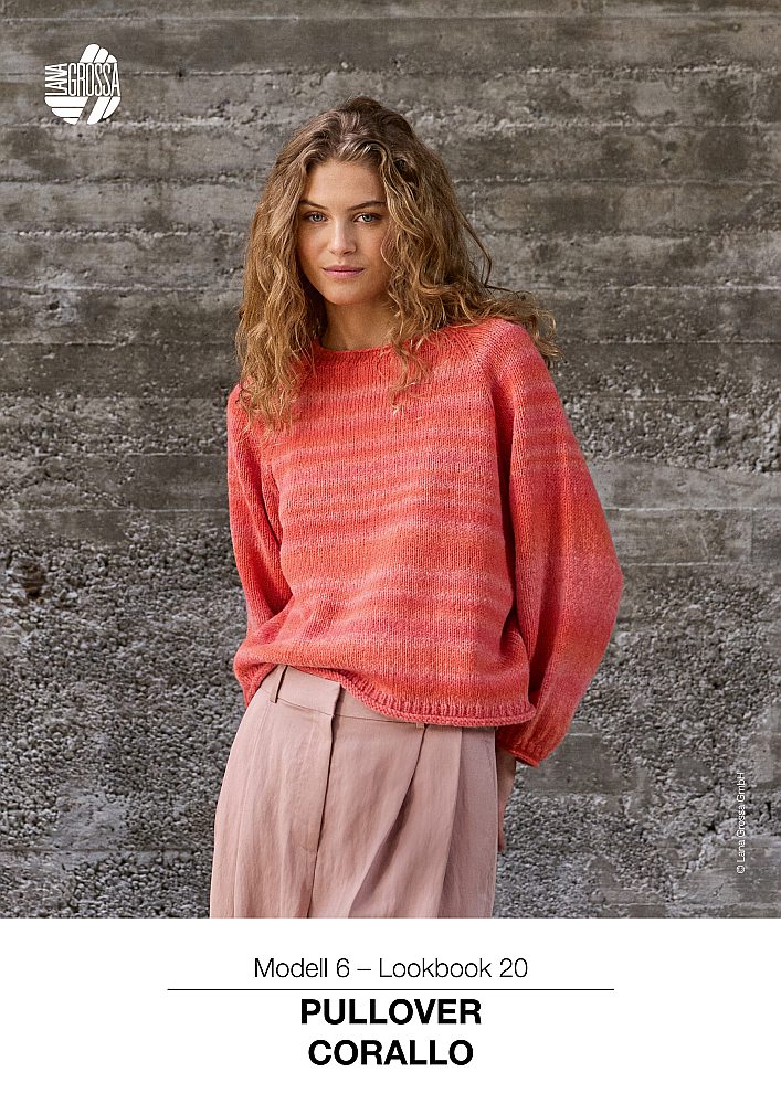 Pullover Corallo