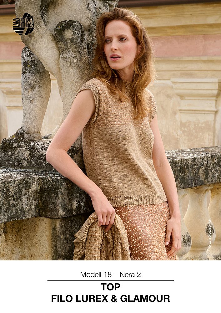 Top Nera 2 aus Filo Lurex & Glamour