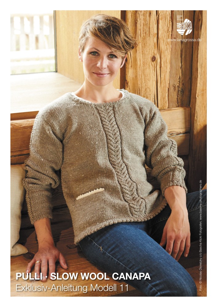 Pullover Slow Wool Canapa