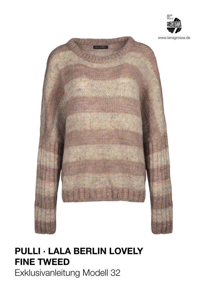 Pullover Lala Berlin Lovely Fine Tweed