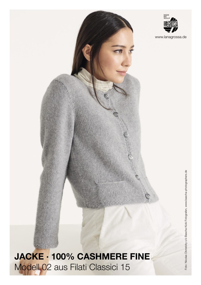 Jacke 100% Cashmere Fine Modell 02