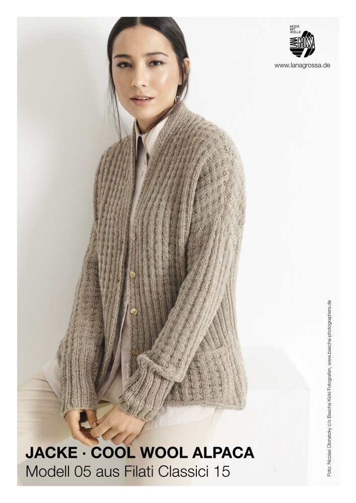 Jacke Cool Wool Alpaca Modell 05