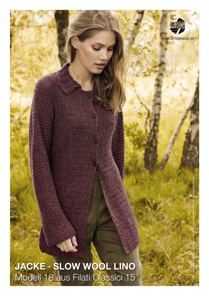 Jacke Slow Wool Lino