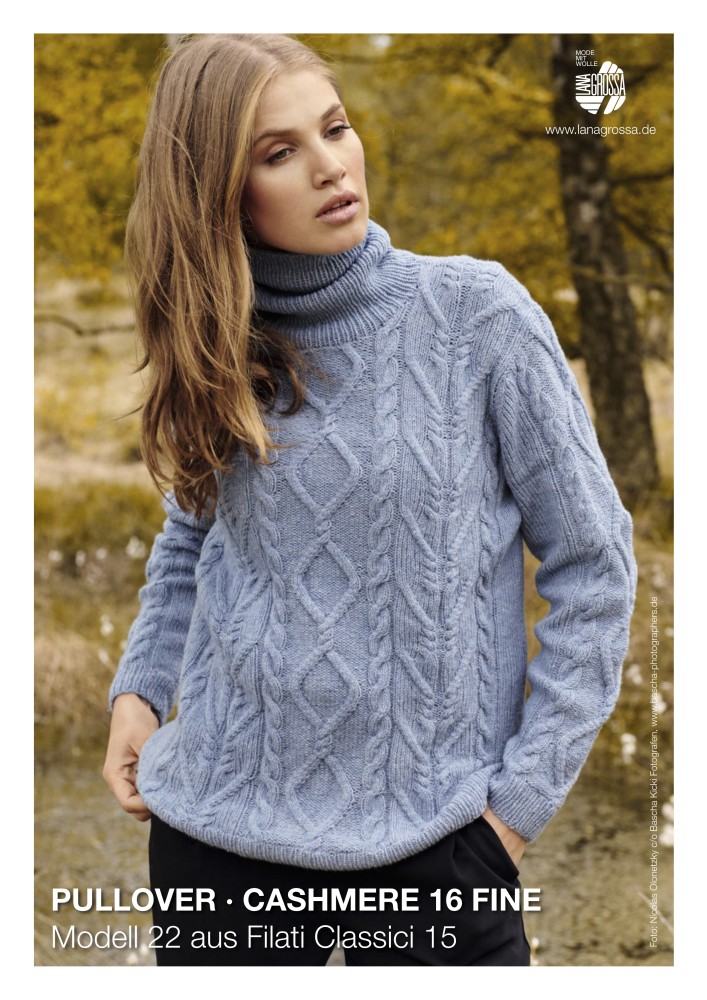 Pullover Cashmere 16 Fine Modell 22