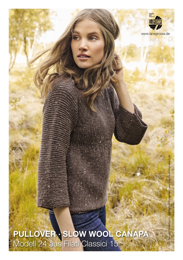 Pullover Slow Wool Canapa