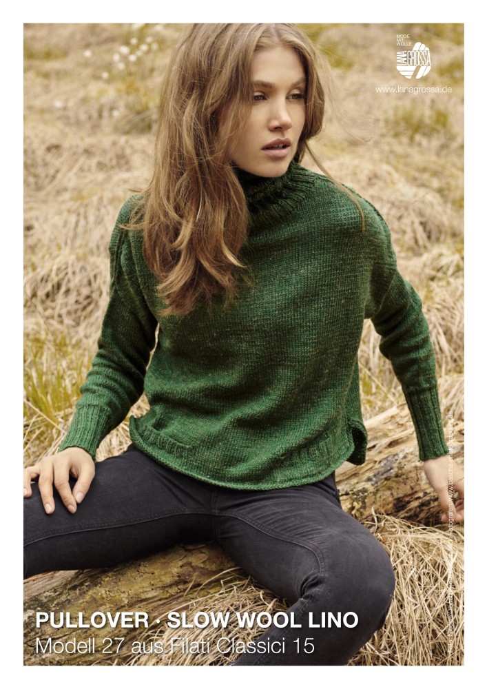 Pullover Slow Wool Lino Modell 27