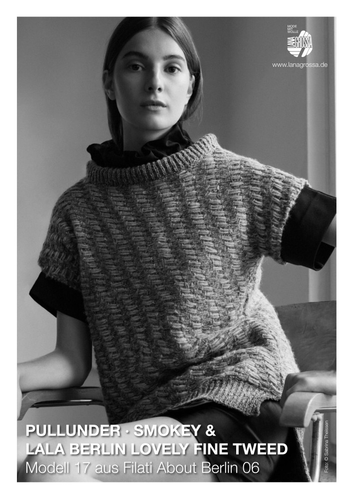 Pullunder Smokey & Lala Berlin Lovely Fine Tweed
