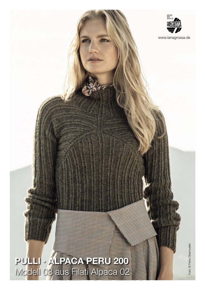 Pullover Alpaca Peru 200 Modell 03