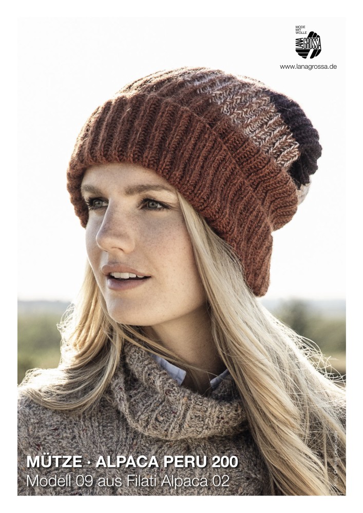 Mütze Alpaca Peru 200 Modell 09