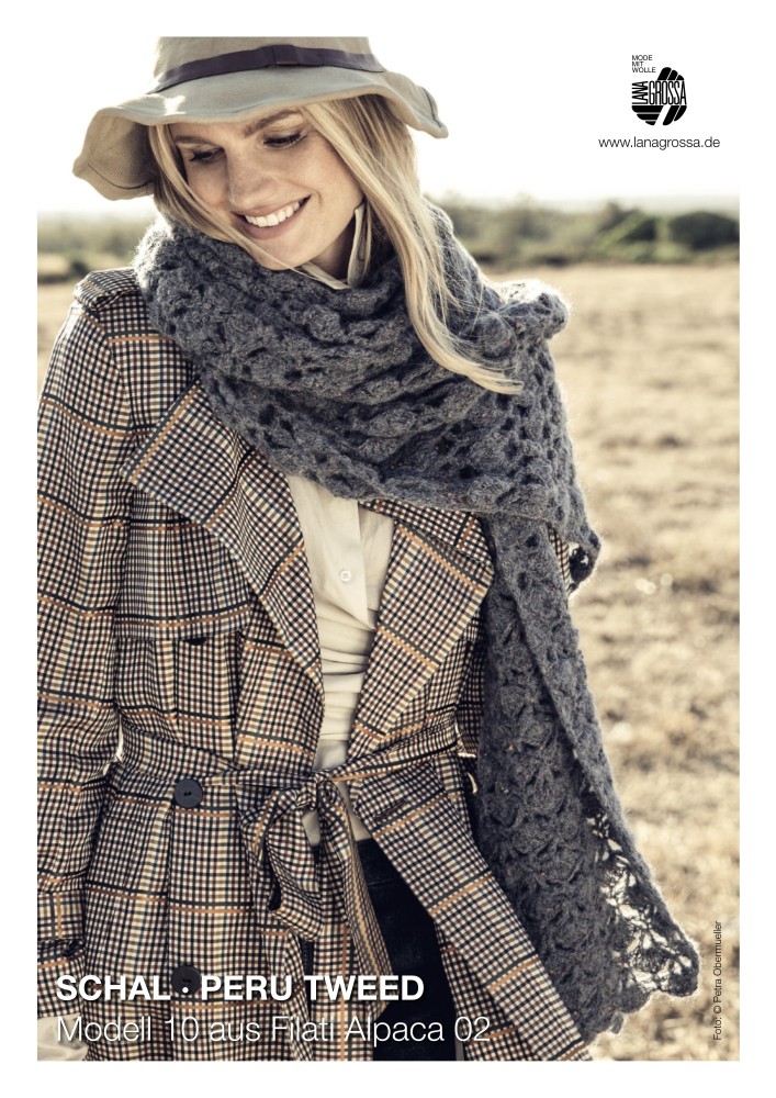 Schal Peru Tweed