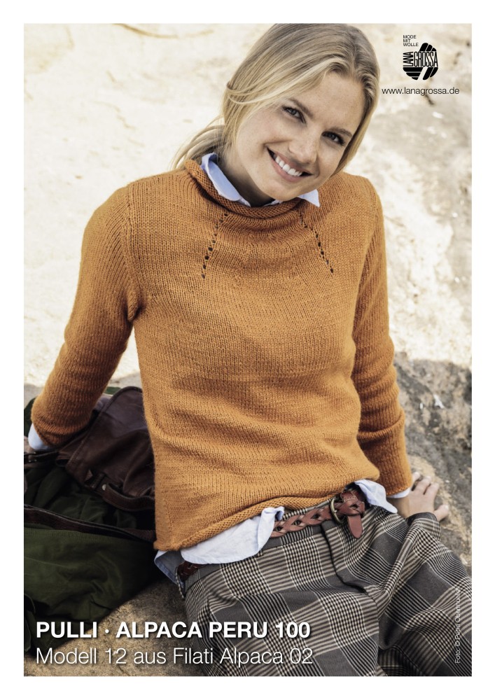 Pullover Alpaca Peru 100 Modell 12