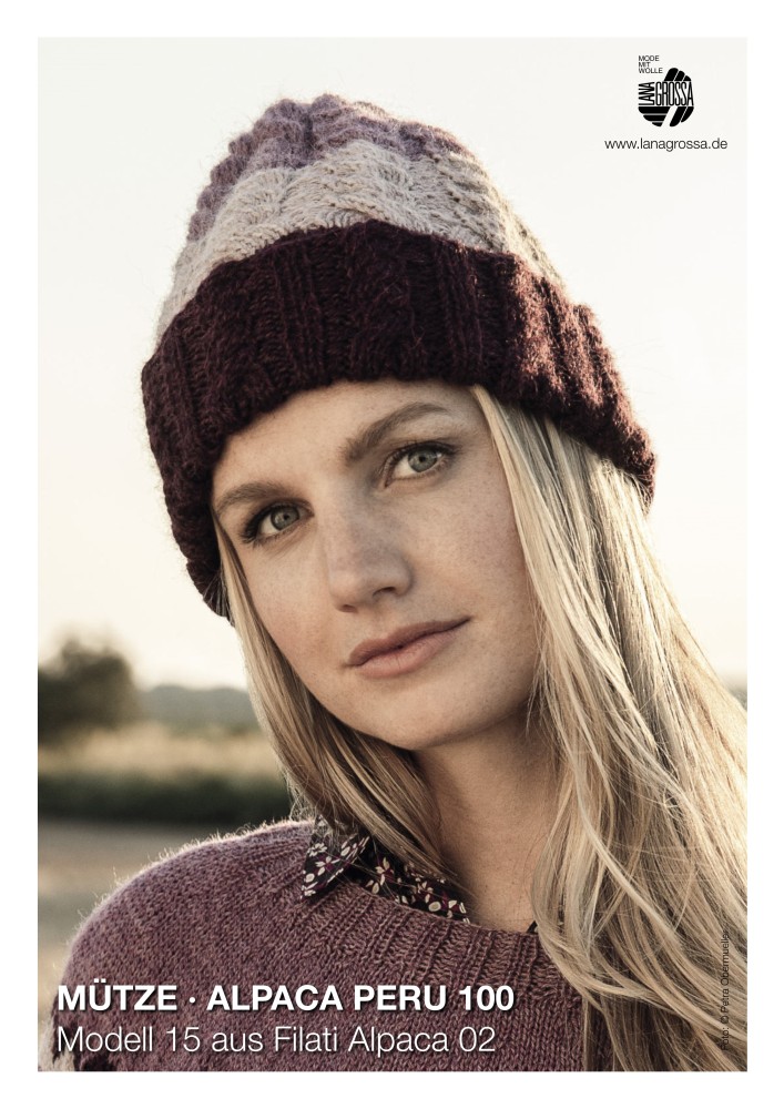 Mütze Alpaca Peru 100