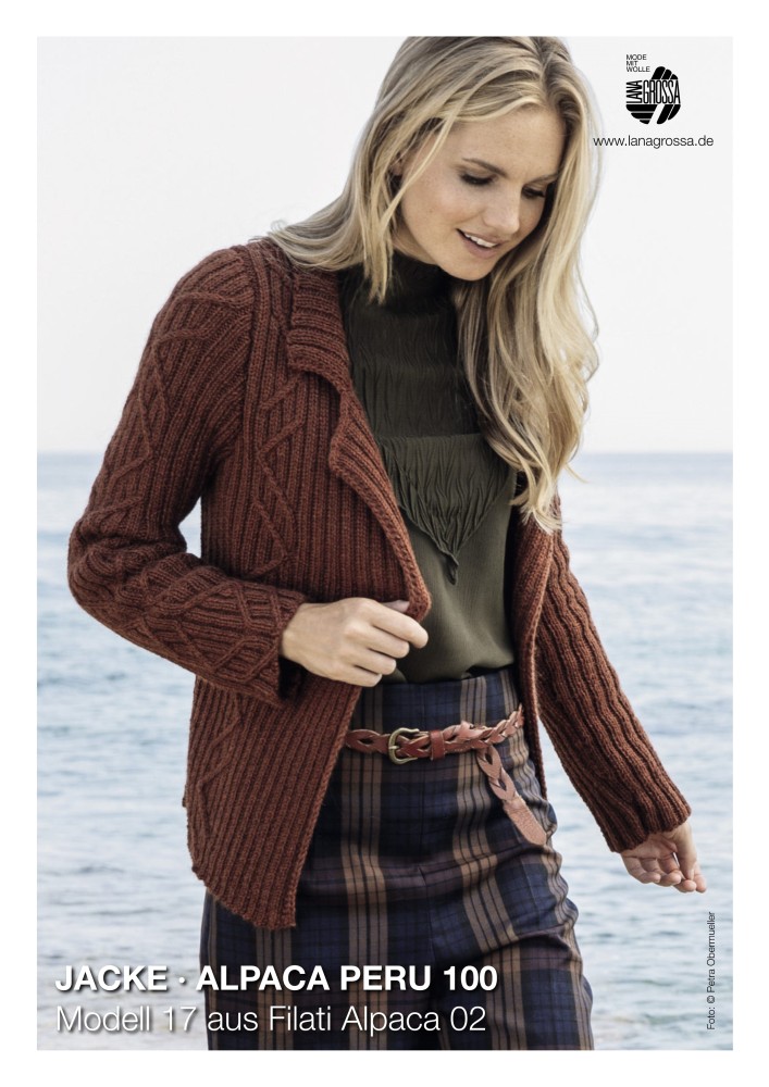 Jacke Alpaca Peru 100 Modell 17