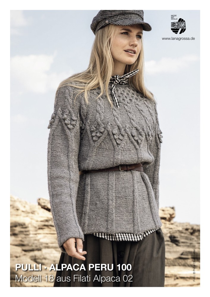 Pullover Alpaca Peru 100 Modell 18