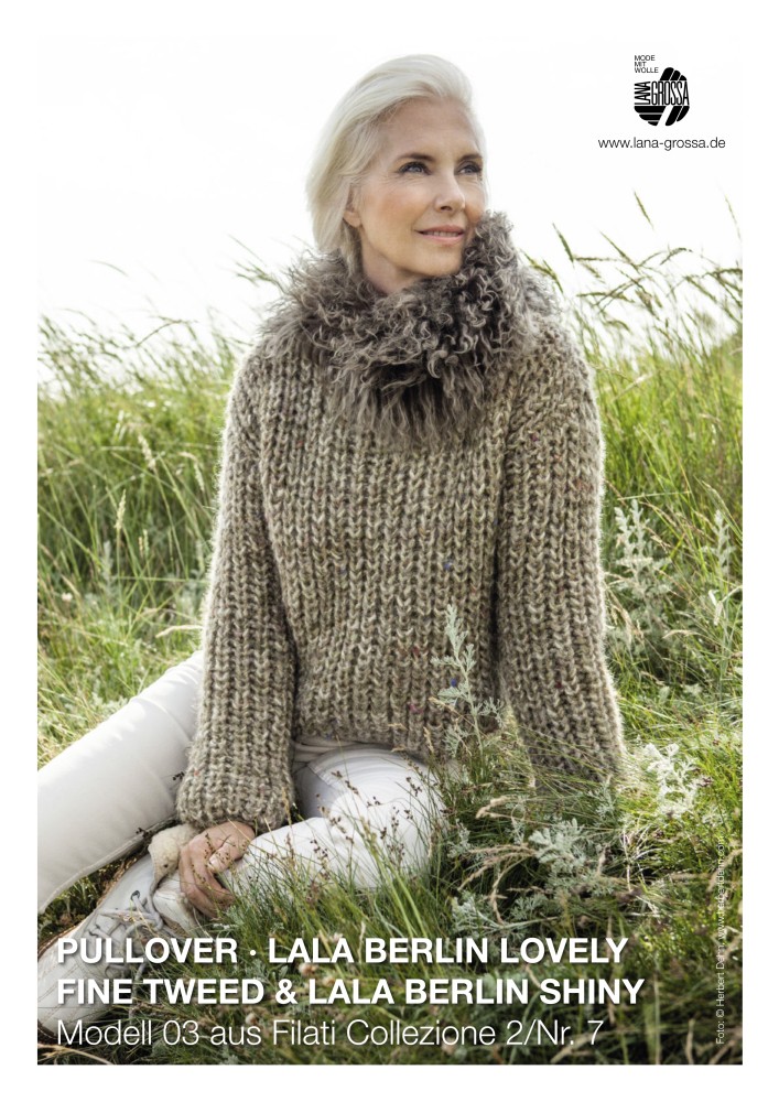 Pullover Lala Berlin Lovely Fine Tweed & Lala Berlin Shiny Modell 03