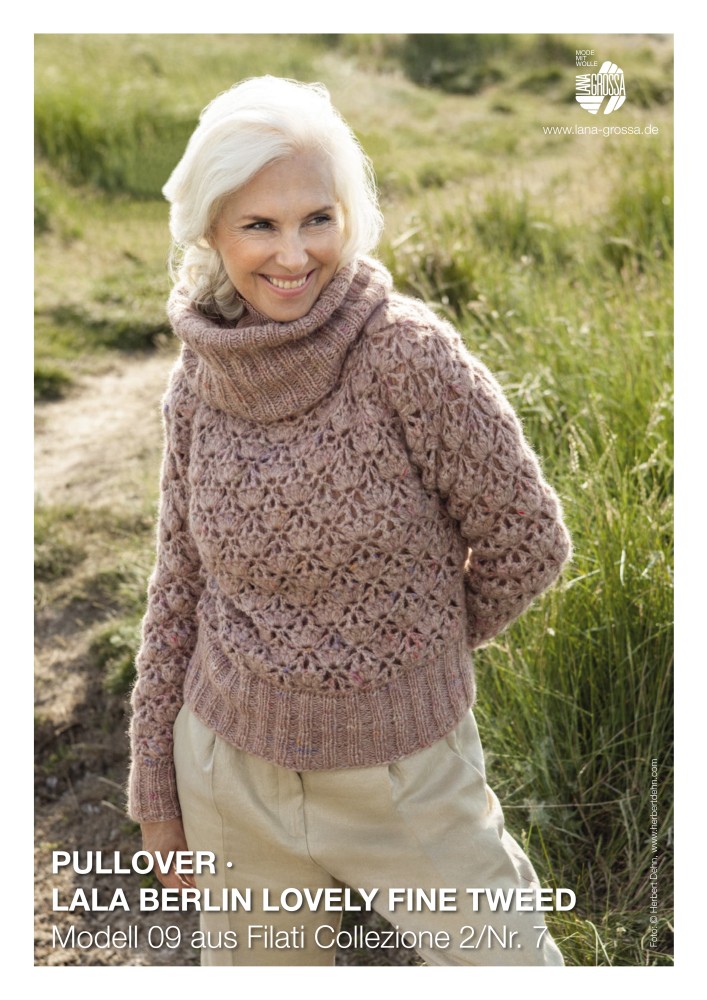 Pullover Lala Berlin Lovely Fine Tweed