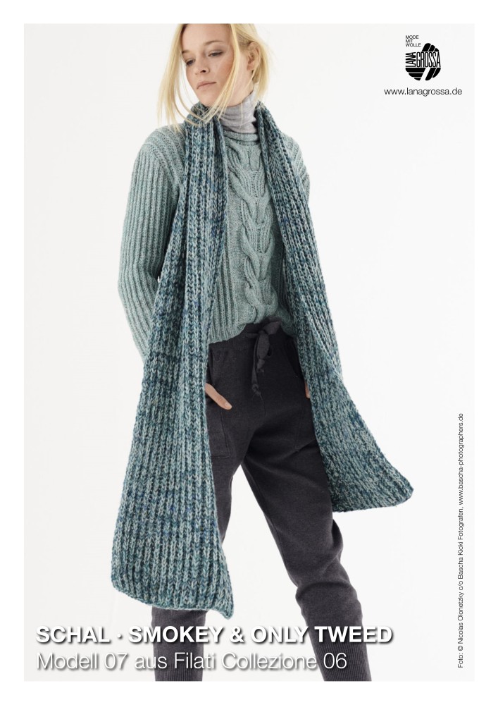 Schal Smokey & Only Tweed