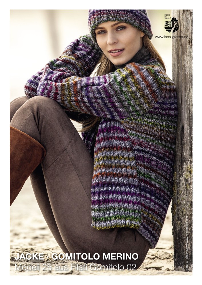 Jacke Gomitolo Merino Modell 25