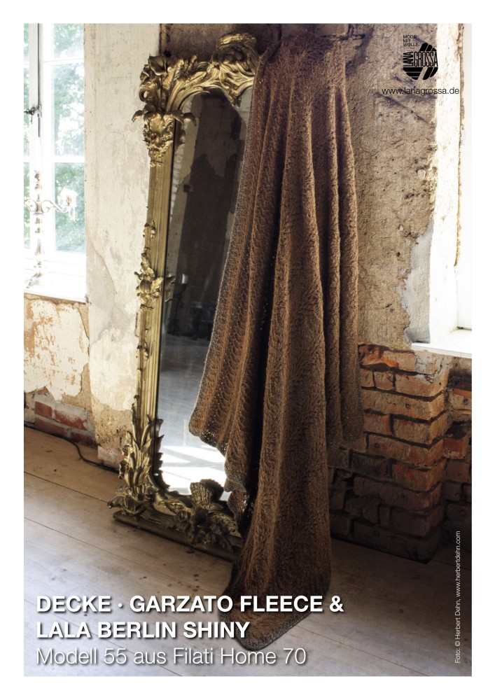 Decke Garzato Fleece & Lala Berlin Shiny