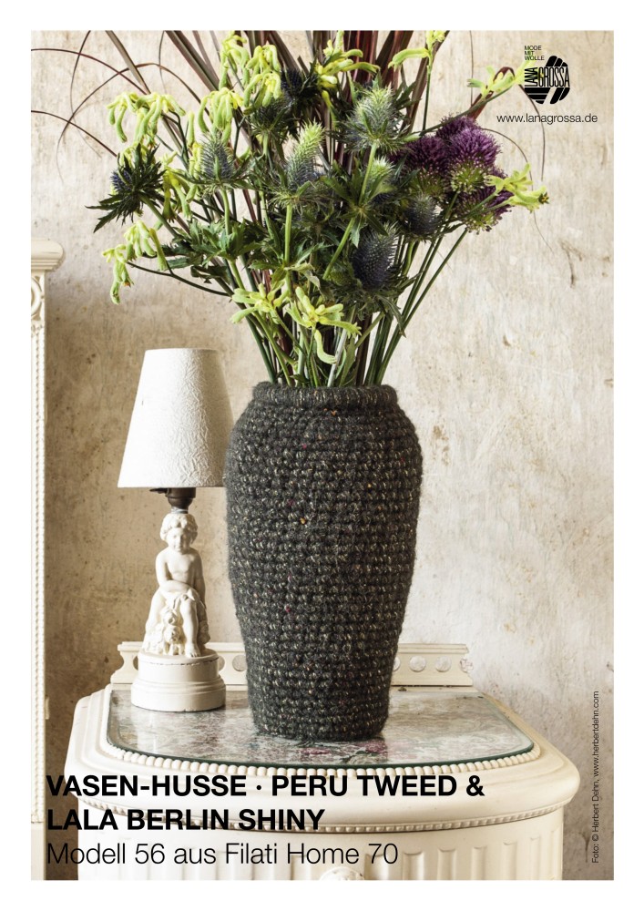 Vasen-Husse aus Peru Tweed & Lala Berlin Shiny