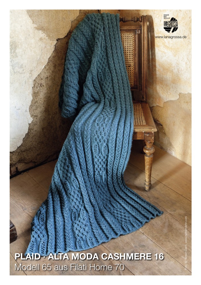 Plaid Alta Moda Cashmere 16