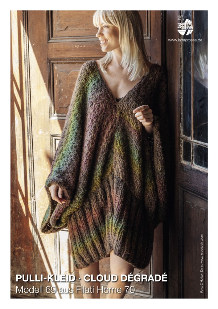 Pulli-Kleid Cloud Dégradé