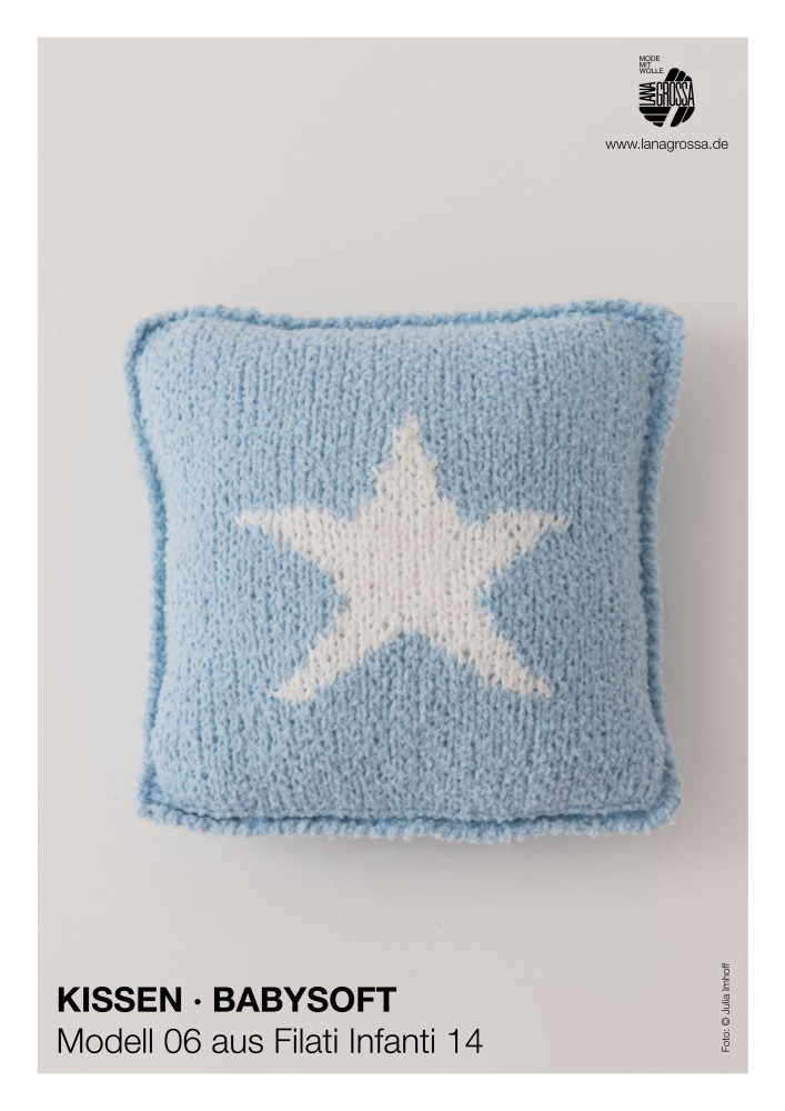 Kissen Babysoft mit Stern