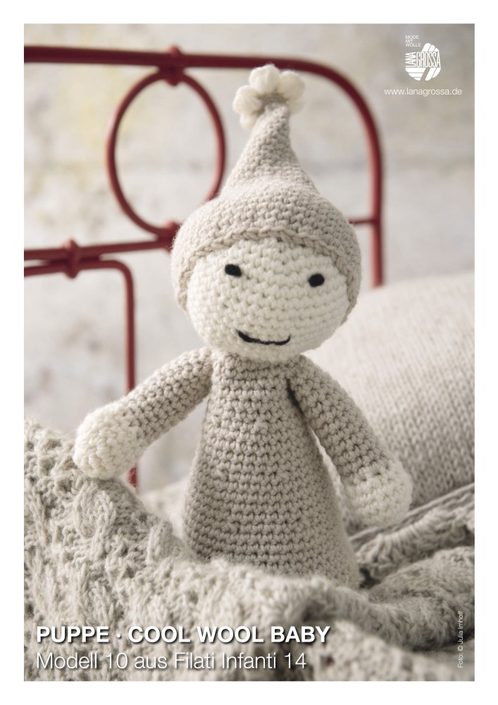 Puppe Cool Wool Baby Modell 10
