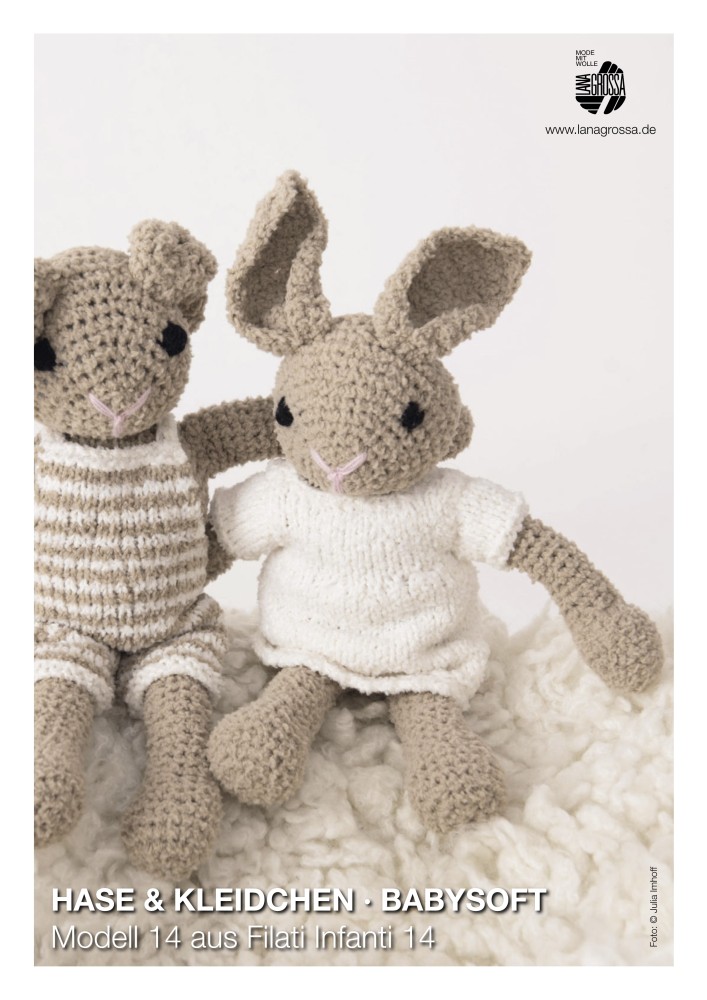 Hase & Kleidchen aus Babysoft